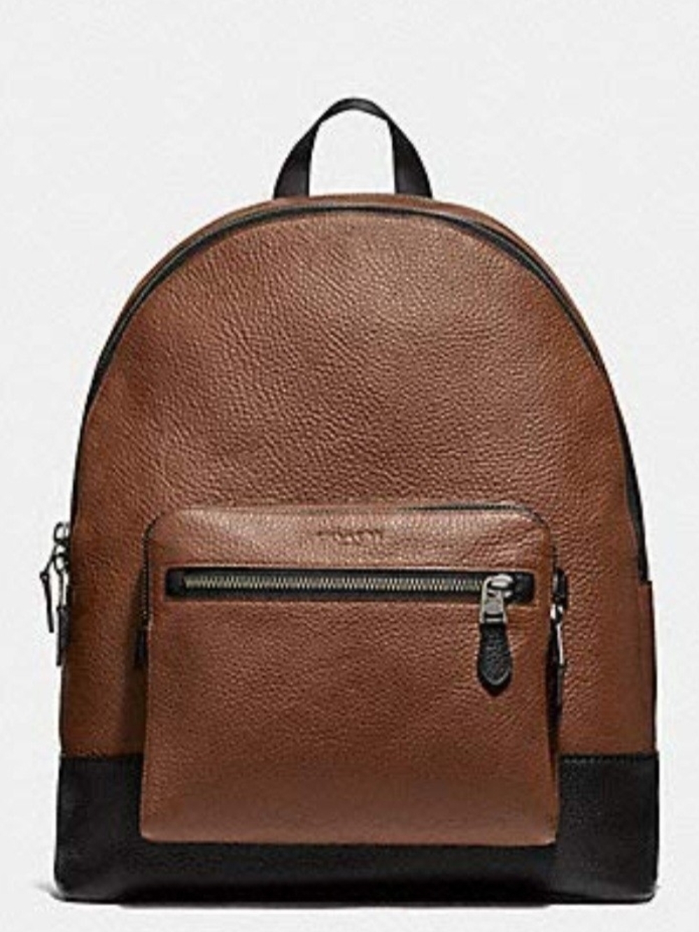 Coach F35429 West Backpack in Saddle, and Black City Urban Luxury Chic Easy Work